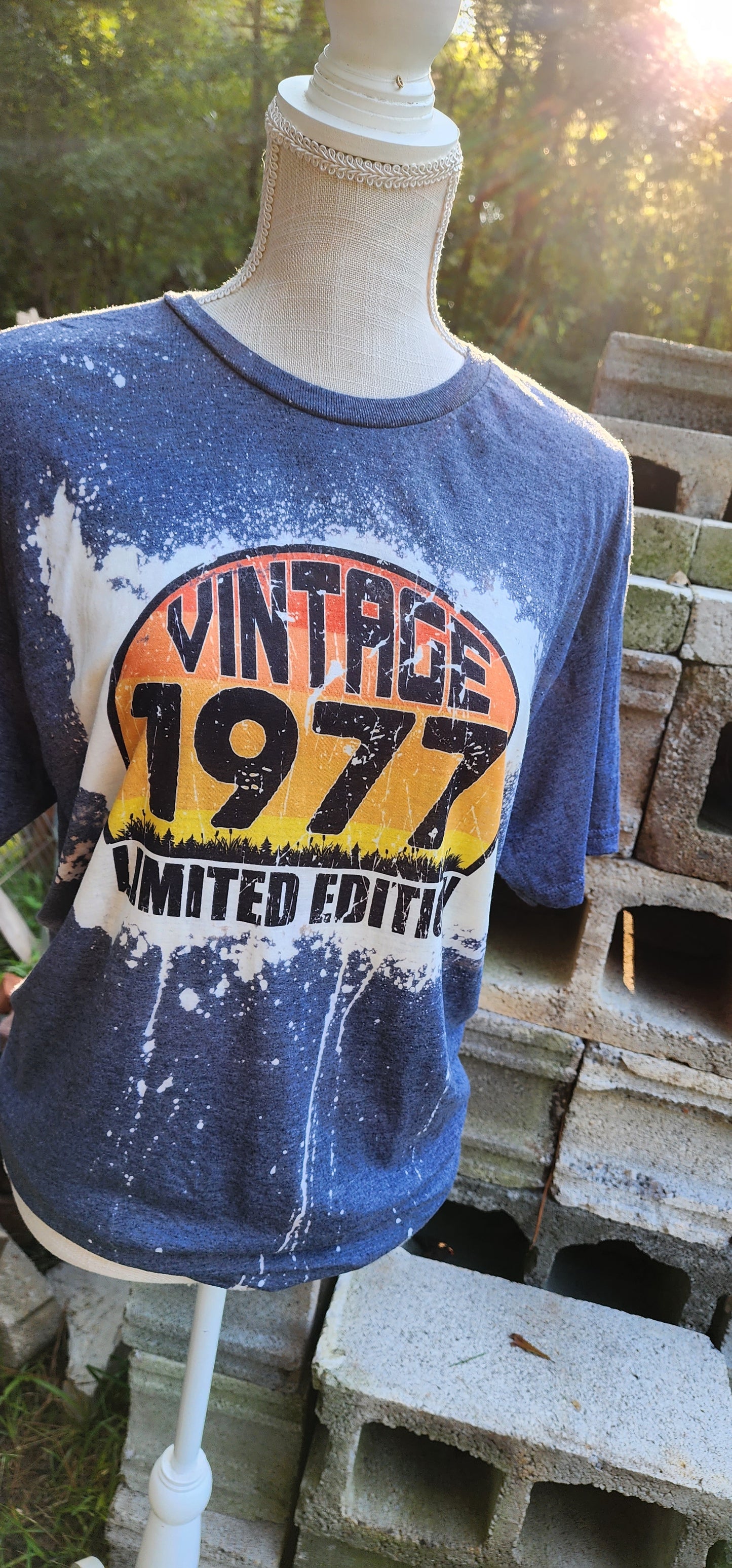 Limited edition vintage birth year tee