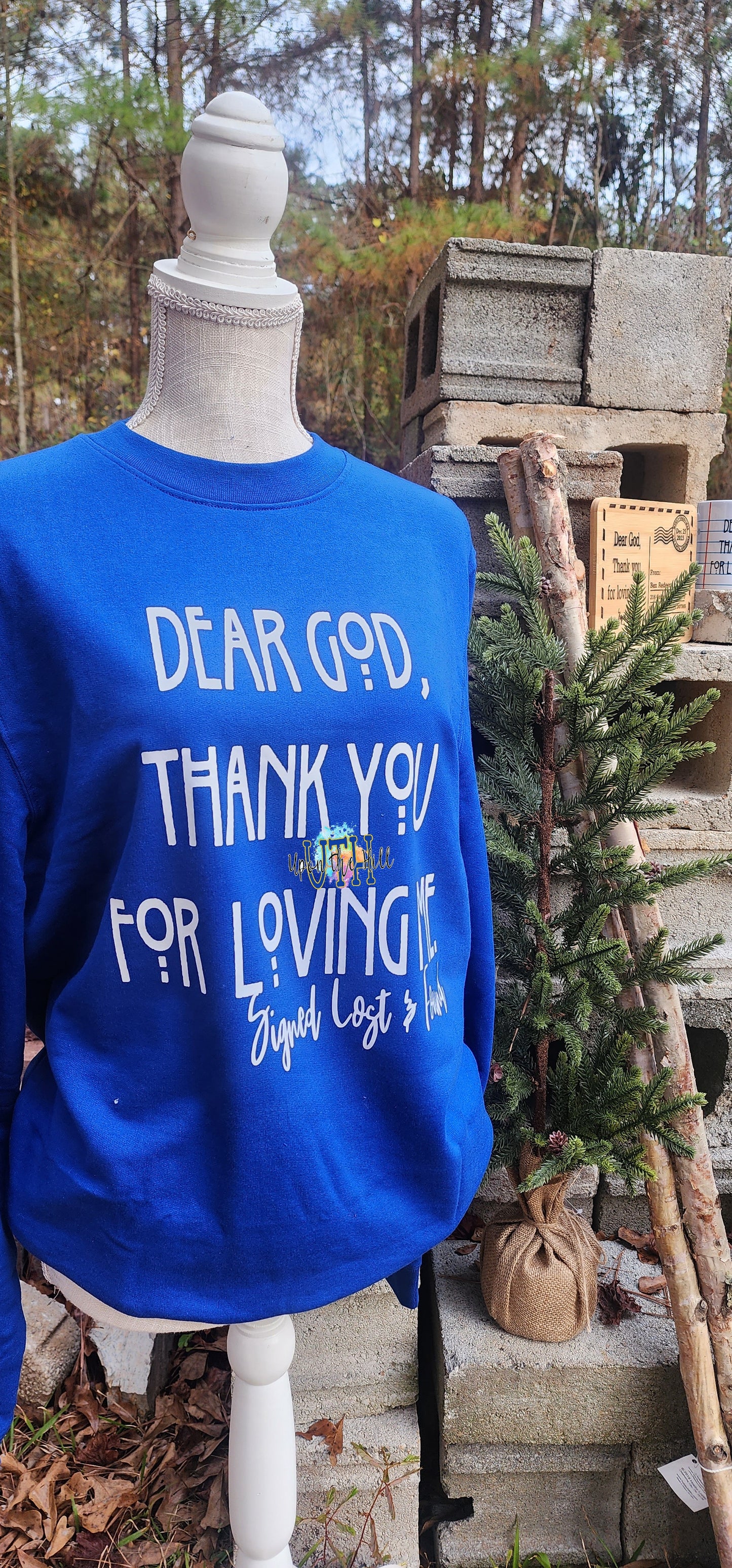 Short letter to God sweatshirt (in store)