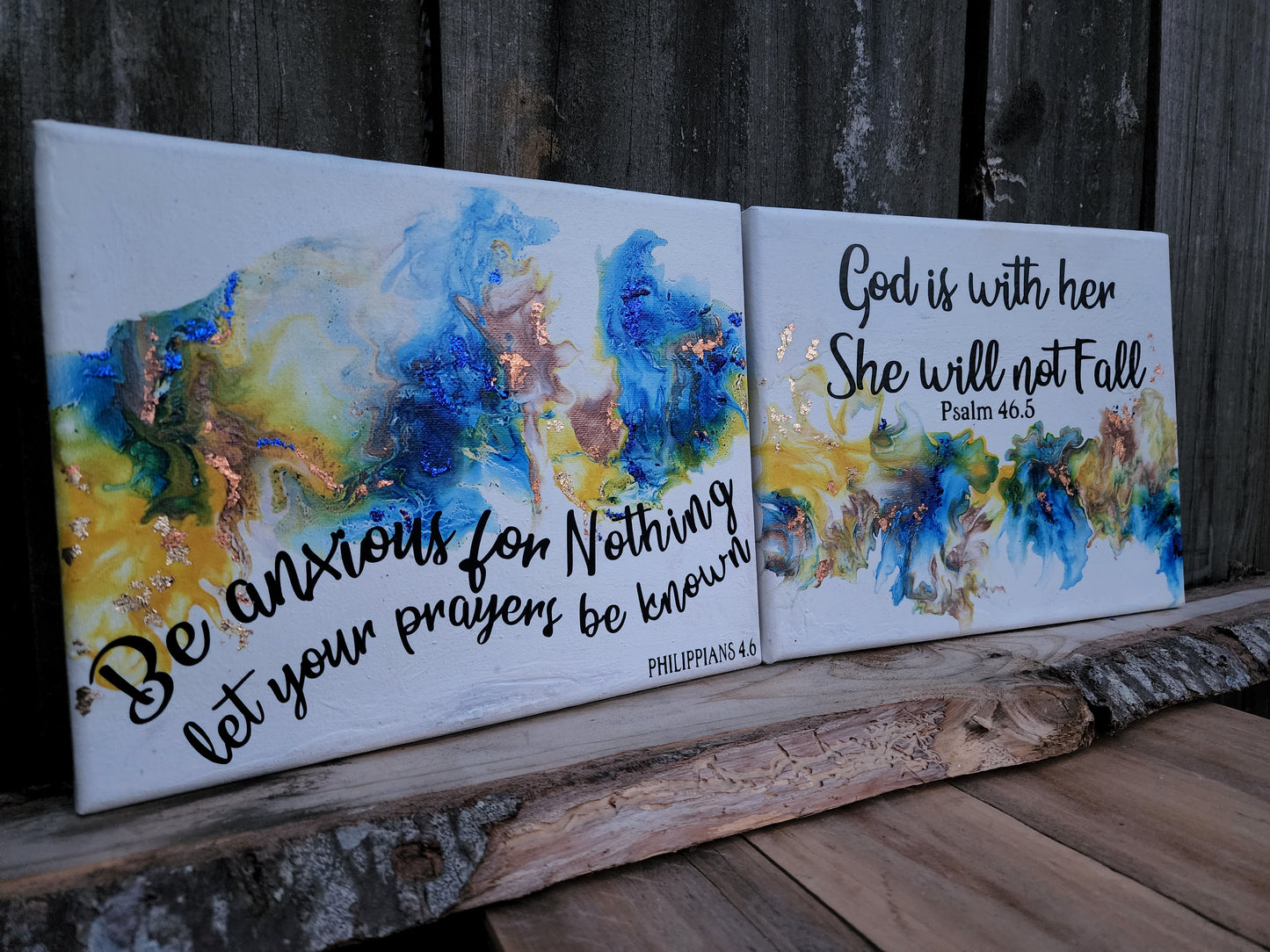 Motivational canvas art 8x10